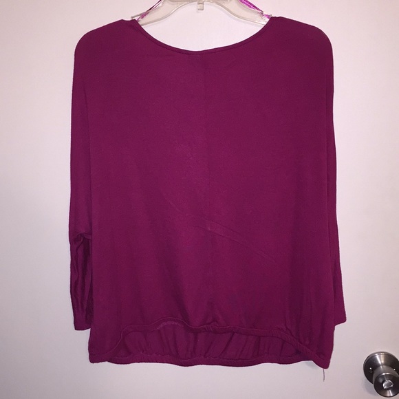Magenta Cotton Top - Picture 3 of 3